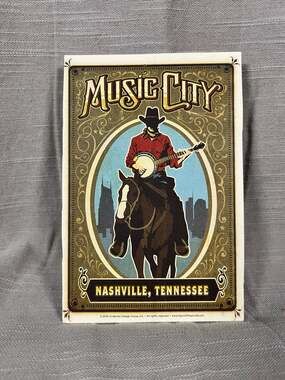 Set of 2 Spirit of Nashville Anderson Design Group Postcards